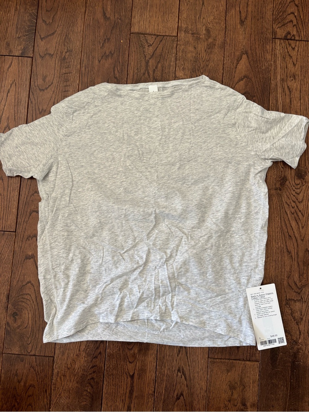 Lululemon Light Gray Women's Crew Neck Tee